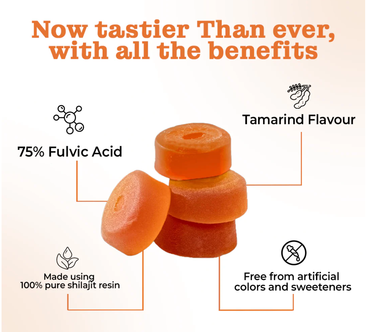 Glowe' Care Alpha shilajit gummies